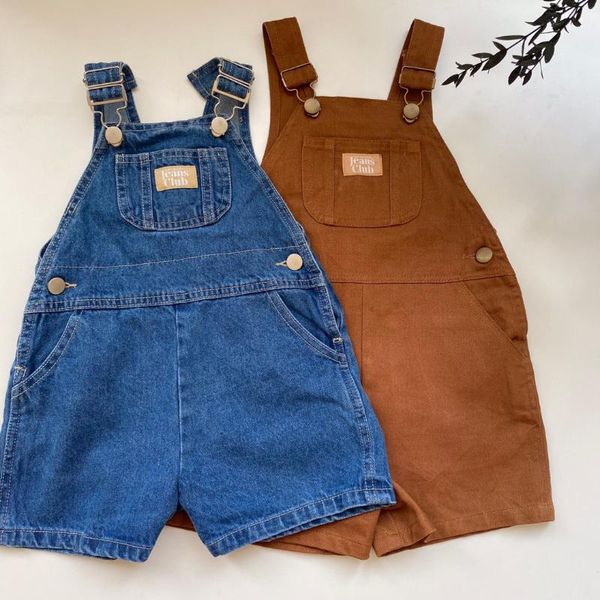

jumpsuits spot 2021 twin collective european and american style cotton denim overalls, Blue