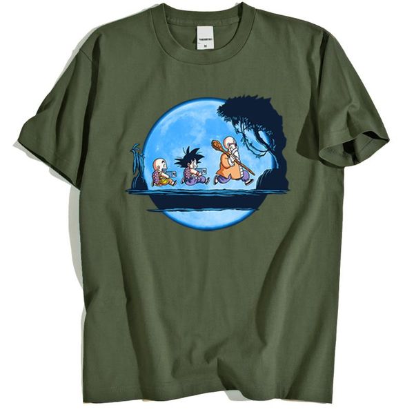 

men's t-shirts japan fashion anime cartoons print mens t-shirt summer breathable t shirt simplicity clothing o-neck cotton man, White;black