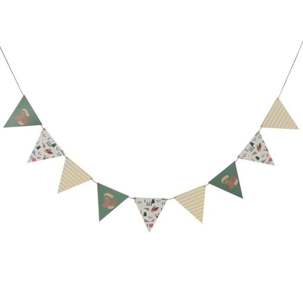 

party decoration lovely pattern bunting banner decorative pennant burgee flag supplies for festival birthday christmas