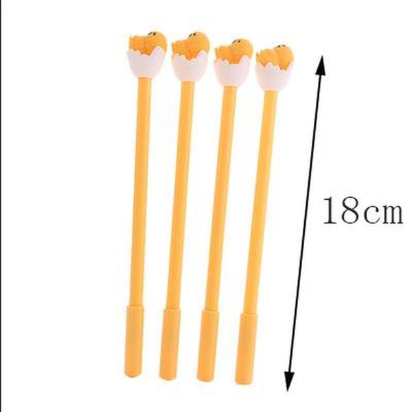

2pcs eigeel gel 0.5mm novelty paper pen student nice black writing pens kawaii school supplies