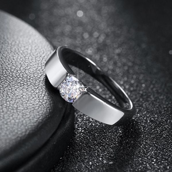 

wedding rings ladies men's silver ring jewelry exquisite valentine's day gift elegant gorgeous engagement party, Slivery;golden