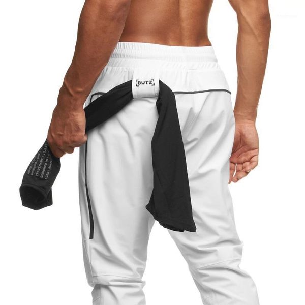 

sweatpants men's spring and autumn loose-fitting straight cropped trousers summer trend casual pants, Black