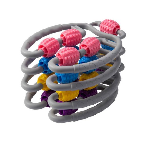 

resistance bands five-wheel massager yoga ring clip leg artifact beautiful large small muscle relaxation rolling 5-wheel slimming device