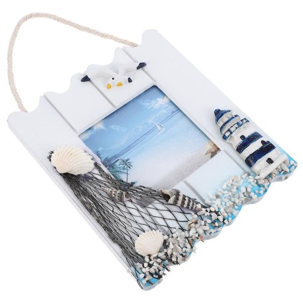 

frames po frame with rope wooden nautical home decor for tabledisplay wall