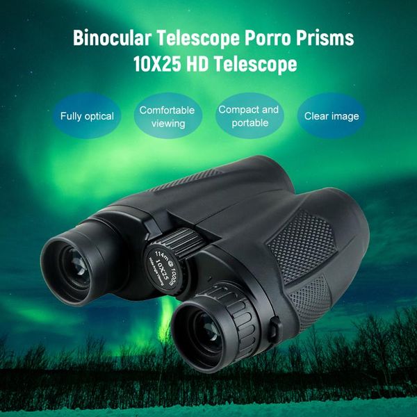 

telescope & binoculars beileshi ld110-10x25 binocular porro prisms hd compact high definition for outdoor hunting fishing traveling
