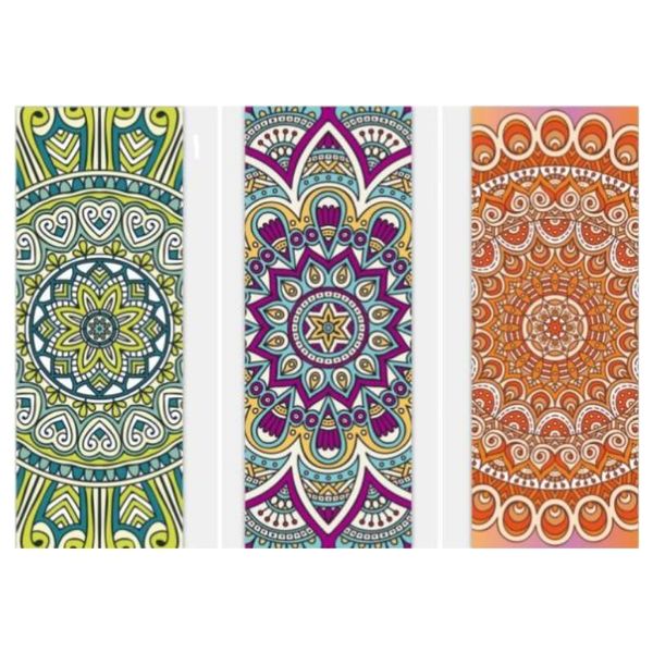 

slip-resistant yoga mats new printed natural rubber comfortable suede fabric exercise yoga mat pilates gymnastic fitness mat