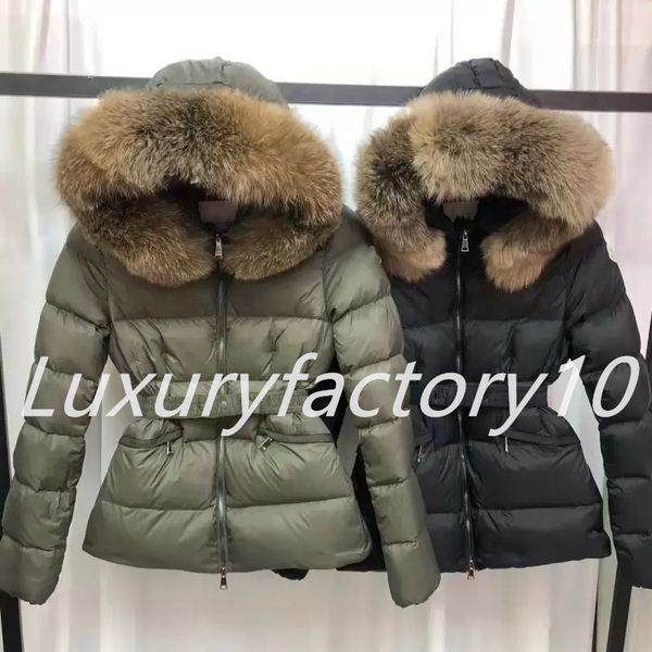 Womens m jaqueta de inverno jaqueta de inverno top qualidade fox colllars outwear casacos de moda ao ar livre zíper com tags e etiqueta jaquetas quentes à prova de vento