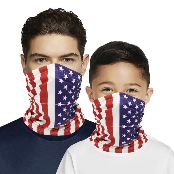 

flag american printed protective mask sports riding bib magic scarf