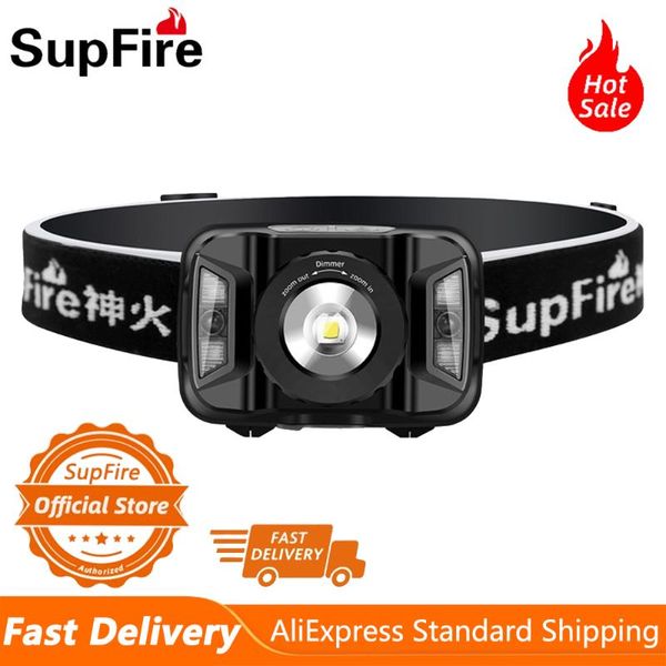 

headlamps [] supfire hl18 led headlamp zoomable usb rechargeable ultra bright head lamp for camping bicycle