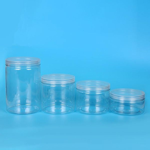 

disposable cups & straws 10pcs net red 10cm caliber transparent plastic bottle pet seal jar snack biscuits ice cream cake yogurt dessert wih