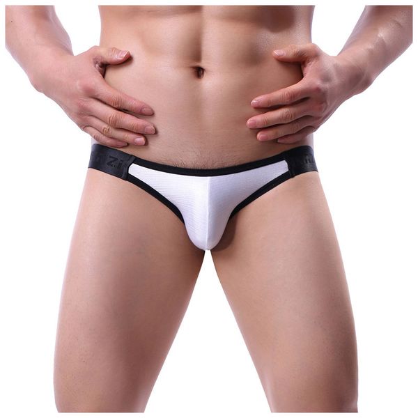 

slips buttles born breathing double butt men's underwear, Black;white