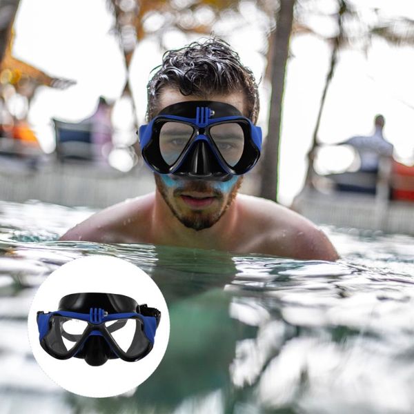 

diving masks 1pc silicone waterproof mask portable sport camera goggles