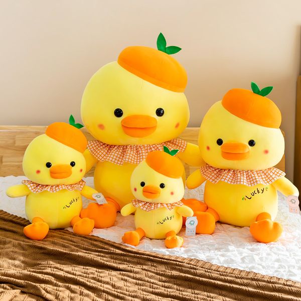

tiktok, duck, plush toy, new yellow lucky duck doll, baby gift.