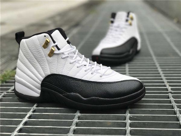 

jumpman 12 12s taxi basketball designer shoes mens womens running trainers sneakers sports full size 36-47.5 ship with box