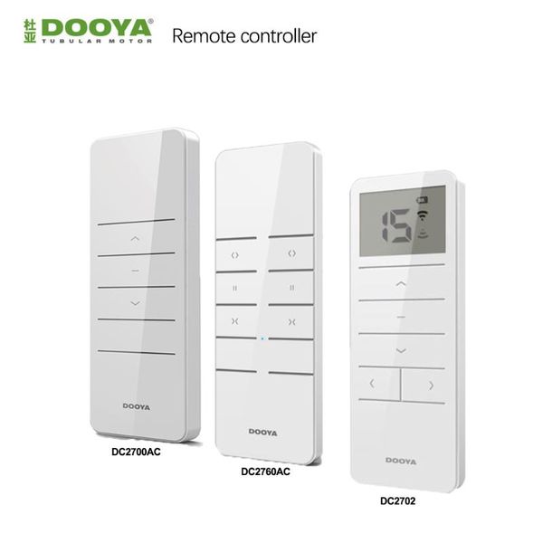 Controllo domestico intelligente Dooya DC2700/2760AC/2702 Telecomando a 15 canali per motore elettrico Curtian DT52E, Tuya Wifi/Tenda zigbee