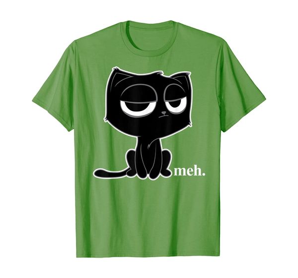 

Funny Meh Cat T-Shirt - Cute Kitty Tee Shirt, Mainly pictures