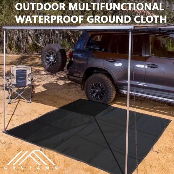 

outdoor pads sunday waterproof sunscreen mat moisture-proof large beach for camping side car tent