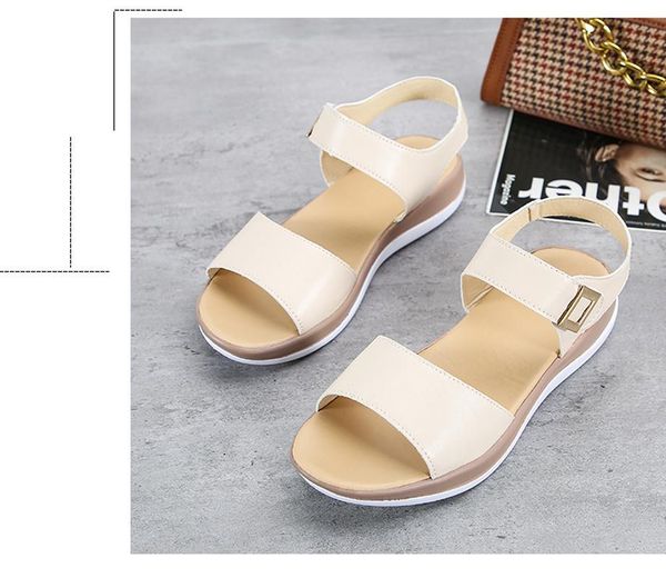 

sandals brkwlyz women shoes platform ladies white sneakers shoe 2021 summer open toe fashion high heel footwear, Black