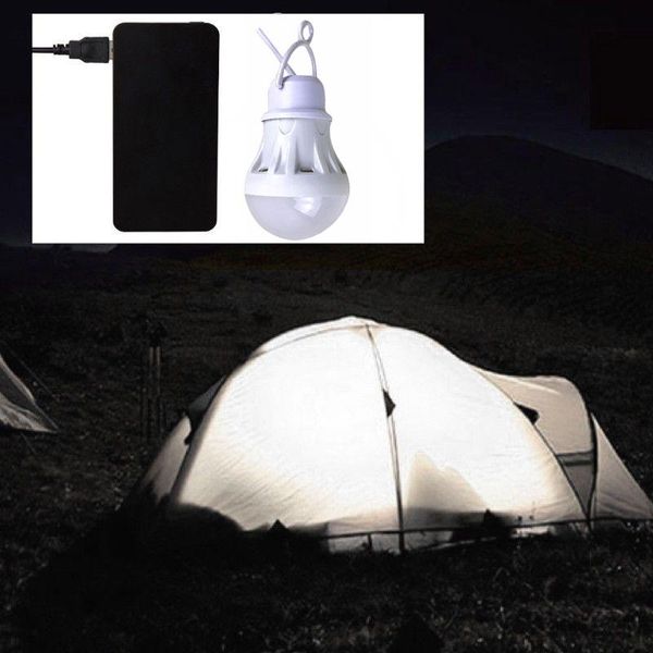 

camping bulb tent bulb portable usb 6led hiking emergency light night lamp