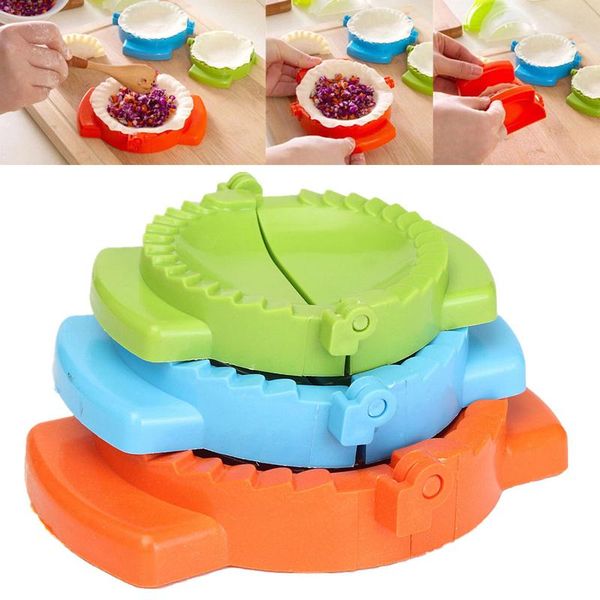 

baking & pastry tools 3pcs dumpling maker device kitchen jiaozi easy diy mold
