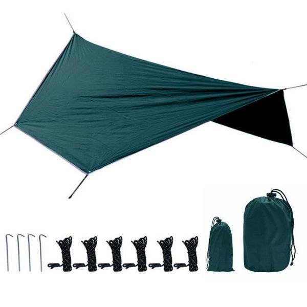 

tents and shelters 360x280cm ultralight sun shelter camping waterproof awning tarp tent hammock rain sunshade outdoor canopy
