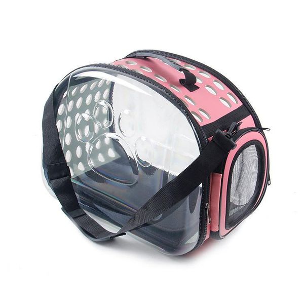 

cat carriers,crates & houses large pet carrier backpack bags breathable plastic handbag small animal mochila transparente products bb50cc