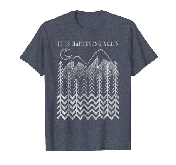 

Twin Peaks It Is Happening Again Line Art Graphic T-Shirt, Mainly pictures