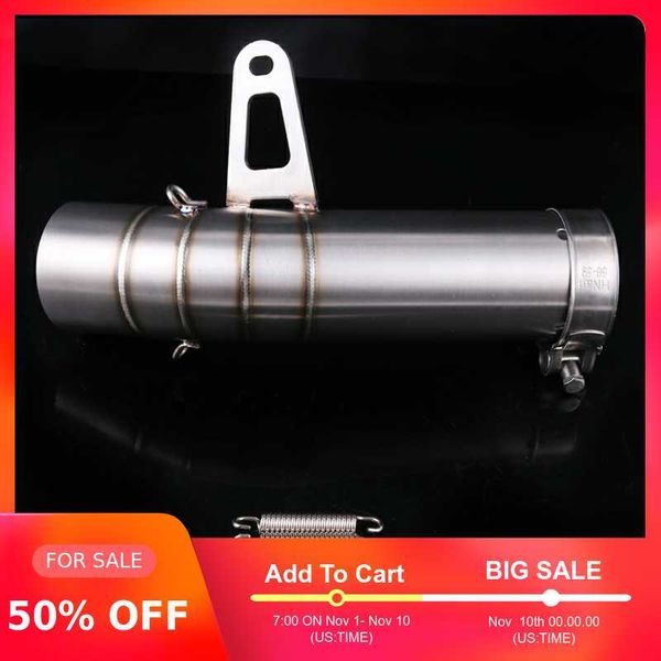 

motorcycle exhaust system middle 61mm pipe for s1000rr 2010-2021
