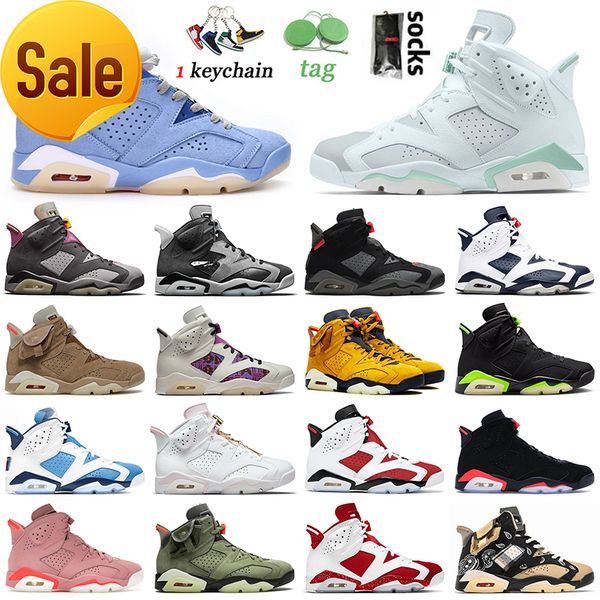 

new arrival 6 6s basketball shoes size 13 sneakers tiffany blue khaki carmine cactus jack unc slam