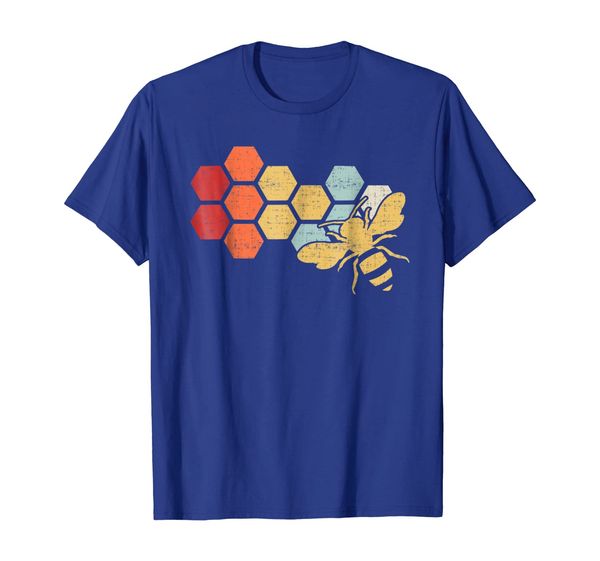 

retro vintage beekeeper beekeeping honey t-shirt, White;black