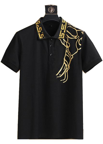 

2021mens designers polo shirts casual stylist clothes short sleeve fashion men summer t shirt size m-3xl#zo18, White;black