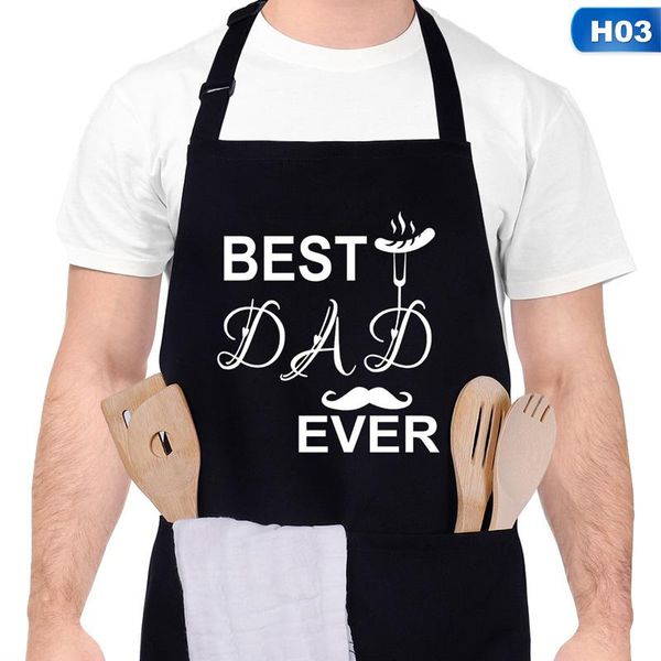 

dad ever apron funny gift for father's day cooking apron for men restaurant kitchen workwear service uniforms