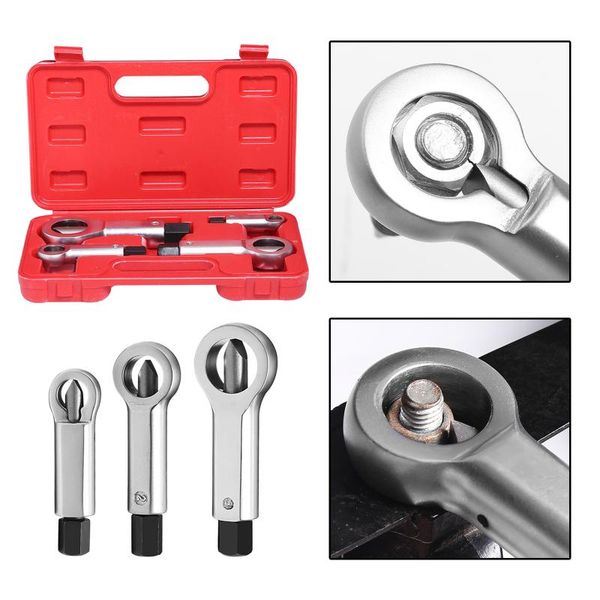 

professional hand tool sets portable carbon steel nuts splitter broken damaged corroded nut breaker manual remover extractor