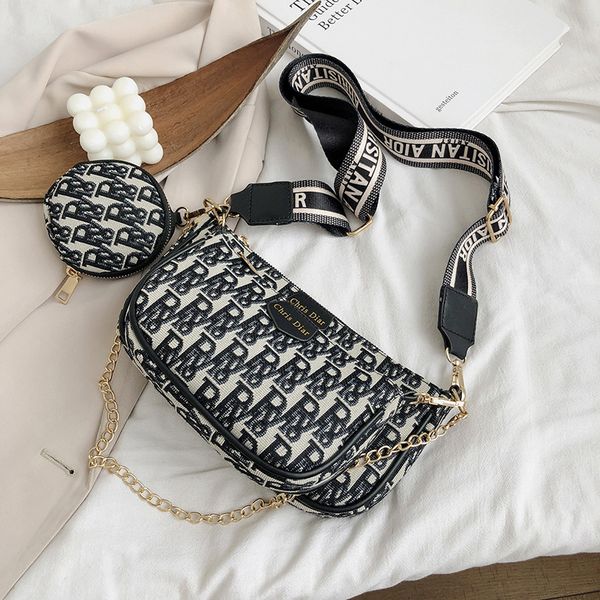 

bag women new korean single shoulder crossbar versatile bag simple leisure fashion