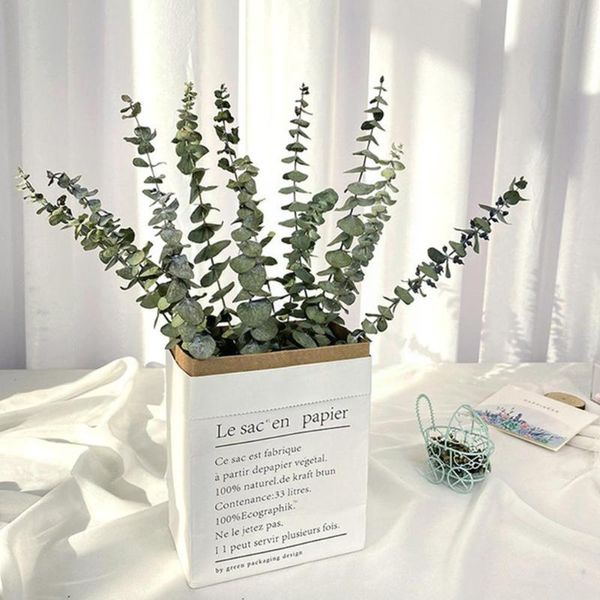 

decorative flowers & wreaths eucalyptus leaves dried flower bouquet natural ornaments decoration creatives luxury branches light k3v2