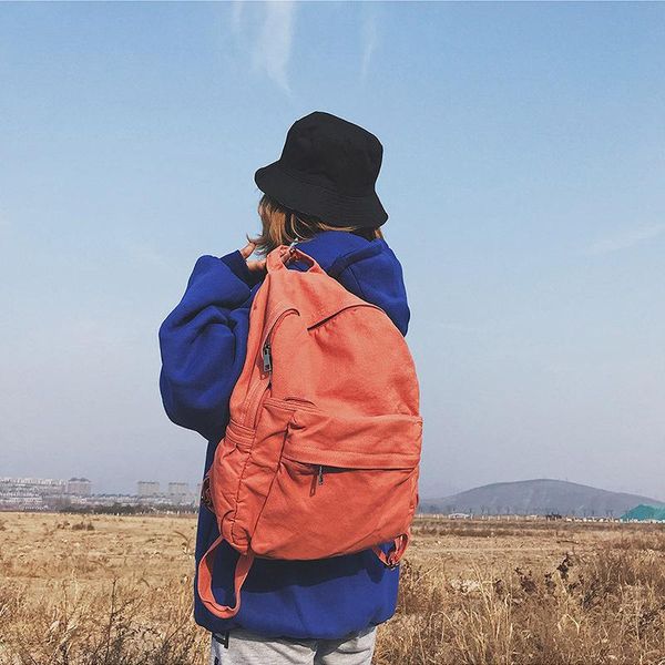 

backpack 2021 schoolbag women canvas mini