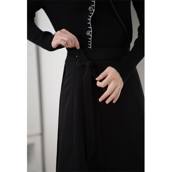 

black patchwork y2k skirts women elegant long high-waisted skirt female fashion japanese harajuku streetwear womens skirt 2020, White;black