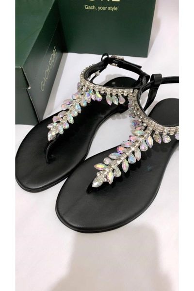 

sandals women's black