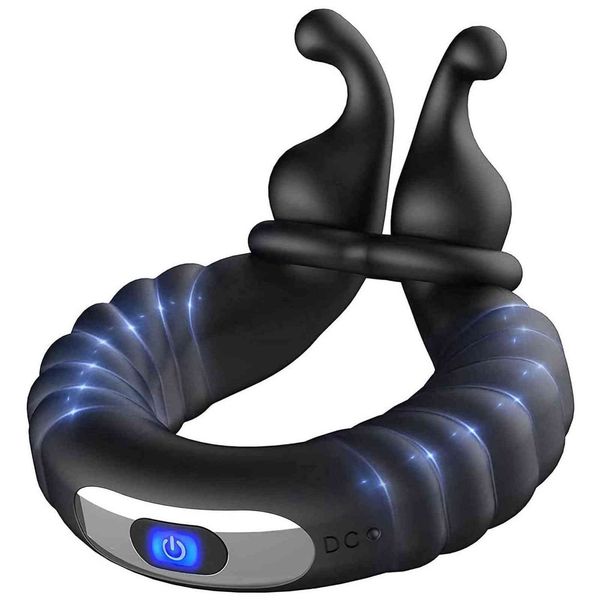 NXY Ringe Männlicher Ring Vibrator Verzögerung Ejakulation Einstellbar Sex Für Männer Schwanz Erektion Erwachsene Spielzeug 1123_voghion.com