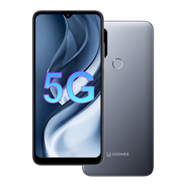 Original Gionee K7 5G Telefone Celular 8GB Ram 128GB ROM T7510 Octa Core Android 6.53 polegadas Tela Cheia 16.0MP 5000mAh Face Id Fingerprint SmartPone