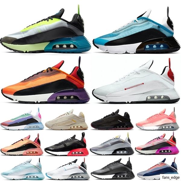 

2090s running shoes for men pure platinum women 2090 fire bred triple black pink foam brushstroke mens sports trainers sneakers size 36-45