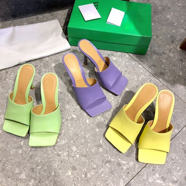 

brand fashion banquet women's sandals with open toes, real belts, nightclubs, slim super high heels stiletto sandals purple, red and gr, Black