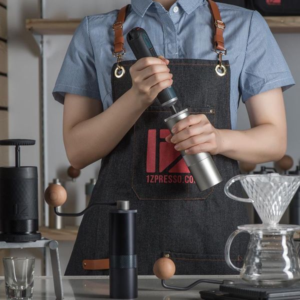 

manual coffee grinders 1zpresso e grinding machine hand punch italian household mill bean grinder