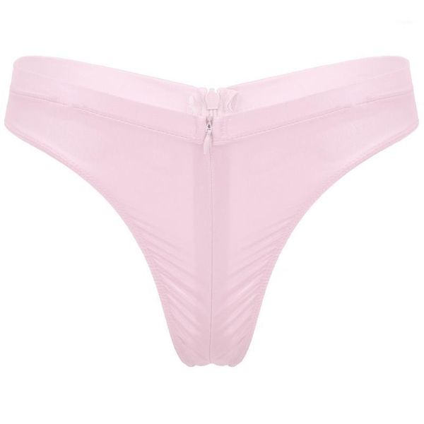 

womens erotic lingerie thong panties invisible zipper open crotch briefs see-through underwear low rise female underpants women's, Black;pink