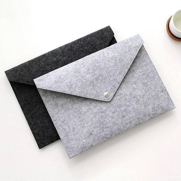 

briefcases soft bussiness lapwood felt sleeve bag for apple macbook air pro retina case a4 file package