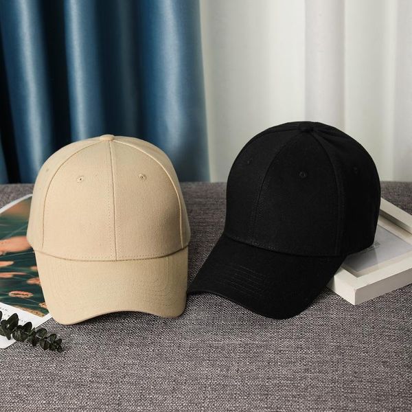

berets spring autumn baseball cap classic solid color double-layer casual men's and women's caps, Blue;gray