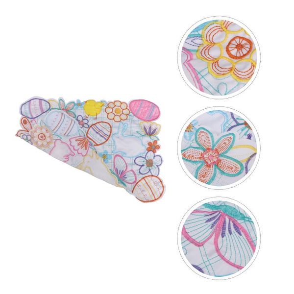 

mats & pads 1pc party placemats embroidery table mat colorful decor place