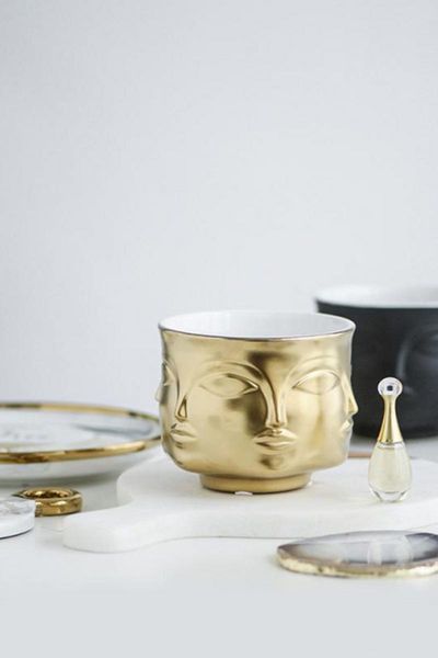 

sartiame gold candle holder
