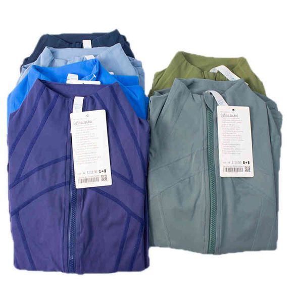 

jacket woman running sport coat girl gym fitness tight quick nylon slim fit female workout