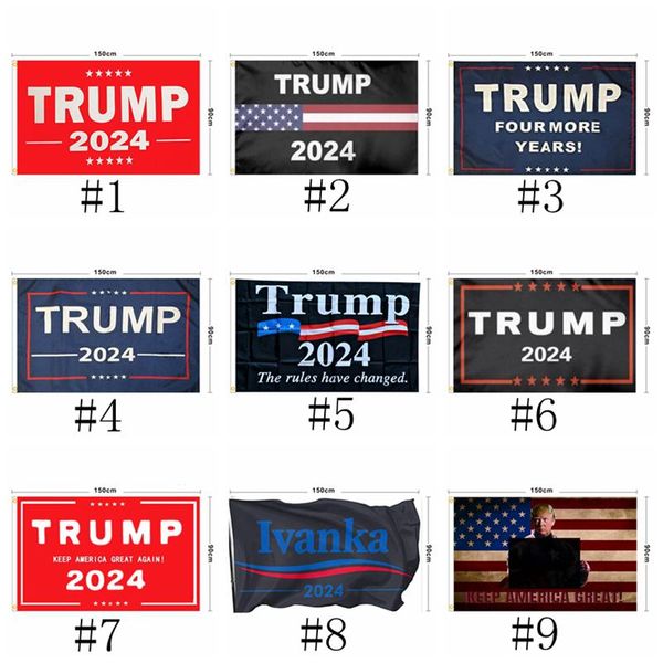 

12 style 2024 trump biden flag 90*150cm us presidential election flag polyester pongee material trump 2024 flags banners us stock